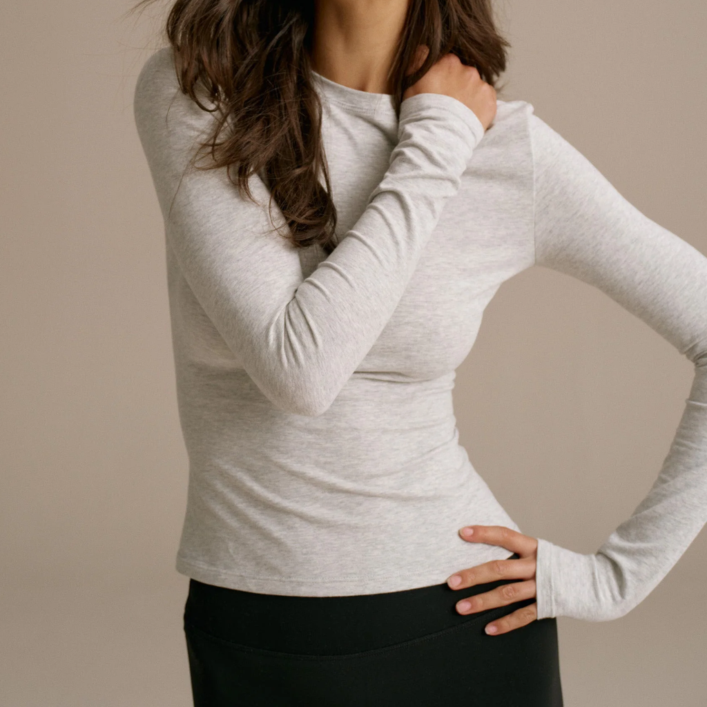Fitted Stretch Long‑sleeved Top